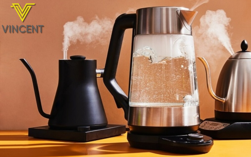 Ấm Đun Nước - TOP 10 Dụng cụ pha chế phổ biến nhất cho quán trà sữa