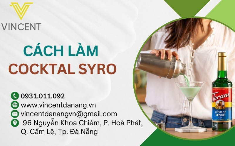 cach lam cocktail siro