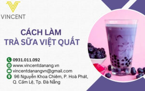 cach lam tra sua viet quat