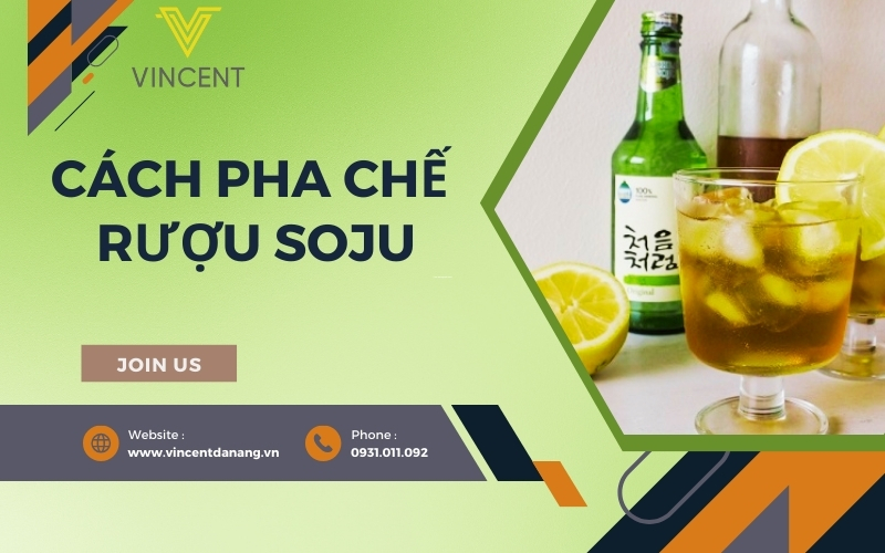 cach pha che ruou soju