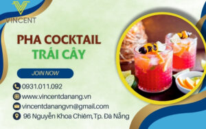 pha cocktail trai cay