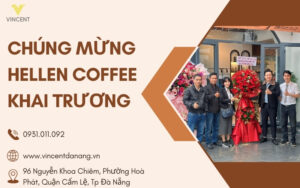 Hellen coffee khai truong